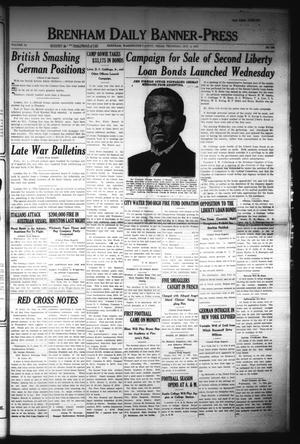 Brenham Daily Banner-Press (Brenham, Tex.), Vol. 34, No. 162, Ed. 1 Thursday, October 4, 1917