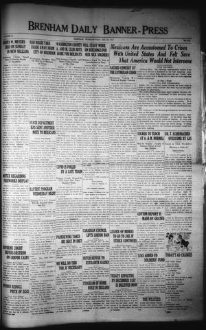 Brenham Daily Banner-Press (Brenham, Tex.), Vol. 36, No. 226, Ed. 1 Monday, December 22, 1919
