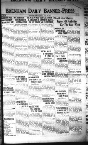 Brenham Daily Banner-Press (Brenham, Tex.), Vol. 40, No. 126, Ed. 1 Thursday, August 23, 1923