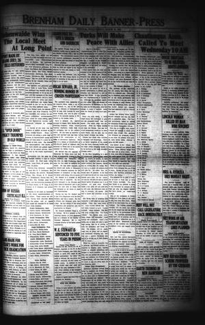 Brenham Daily Banner-Press (Brenham, Tex.), Vol. 39, No. 294, Ed. 1 Tuesday, March 13, 1923
