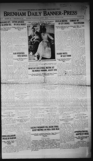 Brenham Daily Banner-Press (Brenham, Tex.), Vol. 33, No. 125, Ed. 1 Tuesday, August 22, 1916