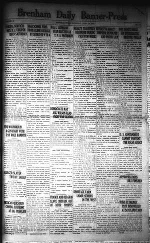 Brenham Daily Banner-Press (Brenham, Tex.), Vol. 40, No. 16, Ed. 1 Saturday, April 14, 1923