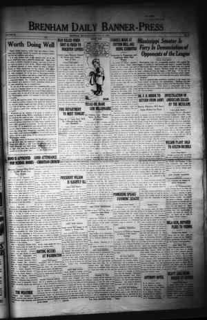 Brenham Daily Banner-Press (Brenham, Tex.), Vol. 36, No. 97, Ed. 1 Monday, July 21, 1919