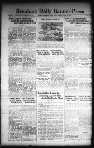 Brenham Daily Banner-Press (Brenham, Tex.), Vol. 31, No. 258, Ed. 1 Thursday, January 28, 1915