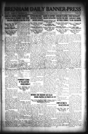 Brenham Daily Banner-Press (Brenham, Tex.), Vol. 32, No. 138, Ed. 1 Tuesday, September 7, 1915