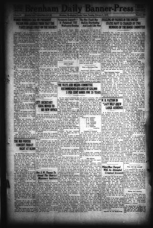 Brenham Daily Banner-Press (Brenham, Tex.), Vol. 30, No. 263, Ed. 1 Tuesday, February 3, 1914