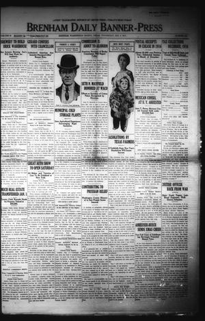 Brenham Daily Banner-Press (Brenham, Tex.), Vol. 33, No. 235, Ed. 1 Wednesday, January 3, 1917