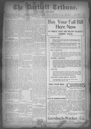 The Bartlett Tribune and News (Bartlett, Tex.), Vol. 33, No. 14, Ed. 1, Friday, September 13, 1918