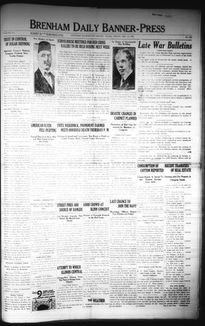 Primary view of object titled 'Brenham Daily Banner-Press (Brenham, Tex.), Vol. 34, No. 222, Ed. 1 Friday, December 14, 1917'.