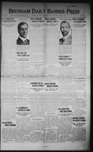 Brenham Daily Banner-Press (Brenham, Tex.), Vol. 33, No. 6, Ed. 1 Saturday, April 1, 1916