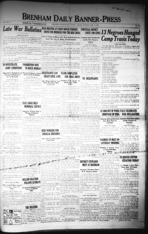 Brenham Daily Banner-Press (Brenham, Tex.), Vol. 34, No. 219, Ed. 1 Tuesday, December 11, 1917