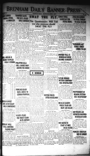 Brenham Daily Banner-Press (Brenham, Tex.), Vol. 40, No. 63, Ed. 1 Saturday, June 9, 1923