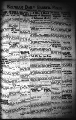 Brenham Daily Banner-Press (Brenham, Tex.), Vol. 39, No. 5, Ed. 1 Friday, March 31, 1922