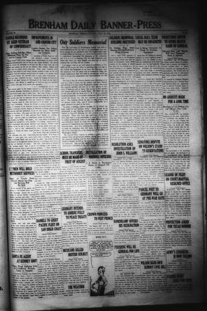 Brenham Daily Banner-Press (Brenham, Tex.), Vol. 36, No. 96, Ed. 1 Saturday, July 19, 1919