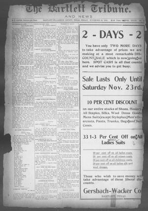 The Bartlett Tribune and News (Bartlett, Tex.), Vol. 33, No. 24, Ed. 1, Friday, November 22, 1918