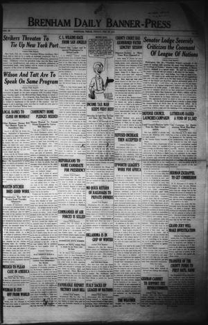 Brenham Daily Banner-Press (Brenham, Tex.), Vol. 35, No. 284, Ed. 1 Friday, February 28, 1919