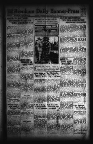 Brenham Daily Banner-Press (Brenham, Tex.), Vol. 31, No. 54, Ed. 1 Saturday, May 30, 1914