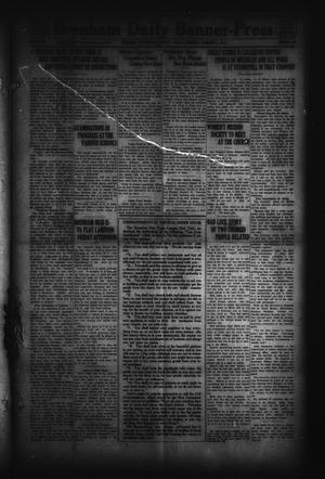 Brenham Daily Banner-Press (Brenham, Tex.), Vol. 30, No. 241, Ed. 1 Thursday, January 8, 1914