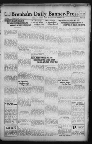 Brenham Daily Banner-Press (Brenham, Tex.), Vol. 30, No. 215, Ed. 1 Saturday, December 6, 1913