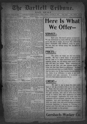The Bartlett Tribune and News (Bartlett, Tex.), Vol. 33, No. 31, Ed. 1, Friday, January 17, 1919