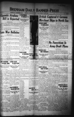 Brenham Daily Banner-Press (Brenham, Tex.), Vol. 34, No. 93, Ed. 1 Tuesday, July 17, 1917
