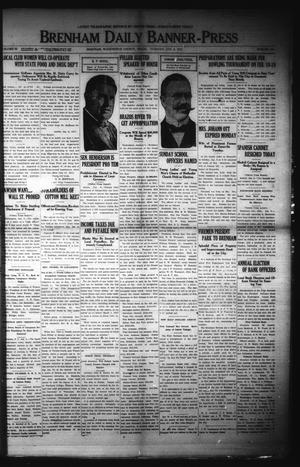 Brenham Daily Banner-Press (Brenham, Tex.), Vol. 33, No. 240, Ed. 1 Tuesday, January 9, 1917