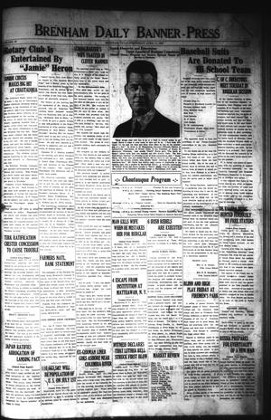 Primary view of object titled 'Brenham Daily Banner-Press (Brenham, Tex.), Vol. 40, No. 13, Ed. 1 Wednesday, April 11, 1923'.
