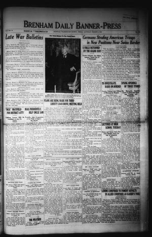 Brenham Daily Banner-Press (Brenham, Tex.), Vol. 34, No. 292, Ed. 1 Saturday, March 9, 1918