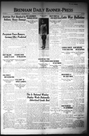 Brenham Daily Banner-Press (Brenham, Tex.), Vol. 34, No. 166, Ed. 1 Tuesday, October 9, 1917