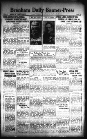 Brenham Daily Banner-Press (Brenham, Tex.), Vol. 31, No. 231, Ed. 1 Saturday, December 26, 1914