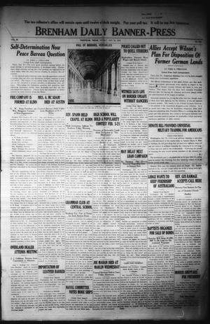 Brenham Daily Banner-Press (Brenham, Tex.), Vol. 35, No. 261, Ed. 1 Friday, January 31, 1919
