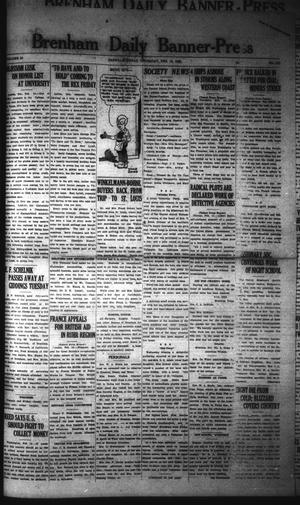 Brenham Daily Banner-Press (Brenham, Tex.), Vol. 39, No. 273, Ed. 1 Thursday, February 15, 1923