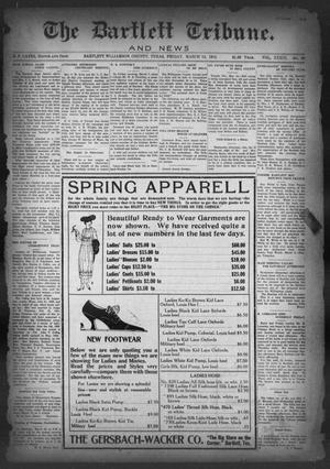 The Bartlett Tribune and News (Bartlett, Tex.), Vol. 33, No. 39, Ed. 1, Friday, March 14, 1919