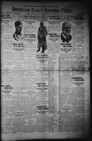 Brenham Daily Banner-Press (Brenham, Tex.), Vol. 33, No. 146, Ed. 1 Saturday, September 16, 1916