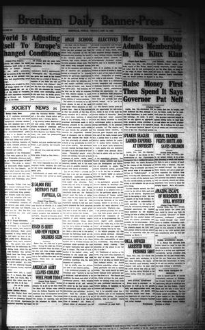 Brenham Daily Banner-Press (Brenham, Tex.), Vol. 39, No. 244, Ed. 1 Friday, January 12, 1923