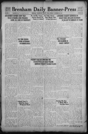 Brenham Daily Banner-Press (Brenham, Tex.), Vol. 30, No. 233, Ed. 1 Monday, December 29, 1913