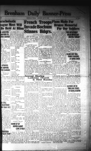 Brenham Daily Banner-Press (Brenham, Tex.), Vol. 39, No. 246, Ed. 1 Monday, January 15, 1923