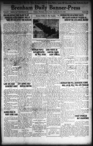 Brenham Daily Banner-Press (Brenham, Tex.), Vol. 31, No. 296, Ed. 1 Tuesday, March 16, 1915