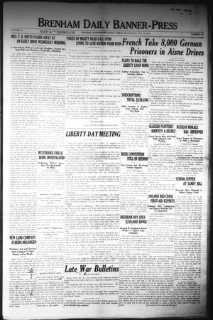 Brenham Daily Banner-Press (Brenham, Tex.), Vol. 34, No. 179, Ed. 1 Wednesday, October 24, 1917