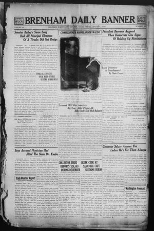 Brenham Daily Banner (Brenham, Tex.), Vol. 29, No. 229, Ed. 1 Friday, January 3, 1913