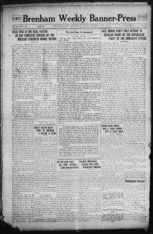 Brenham Weekly Banner-Press (Brenham, Tex.), Vol. 47, No. 36, Ed. 1 Thursday, October 2, 1913