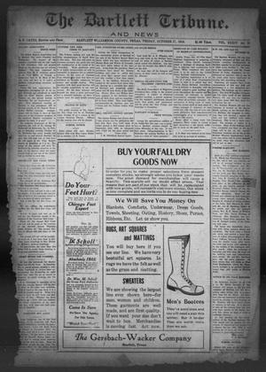 The Bartlett Tribune and News (Bartlett, Tex.), Vol. 34, No. 18, Ed. 1, Friday, October 17, 1919