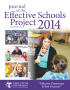 Thumbnail image of item number 1 in: 'Journal of the Effective Schools Project, Volume 21, 2014'.