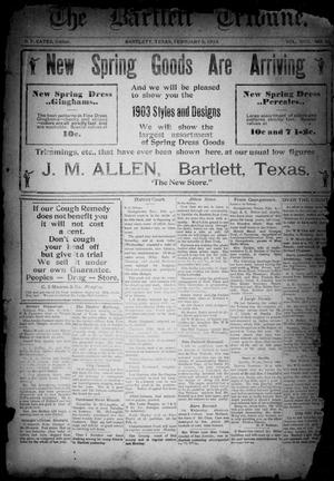 The Bartlett Tribune (Bartlett, Tex.), Vol. 17, No. 42, Ed. 1, Friday, February 6, 1903