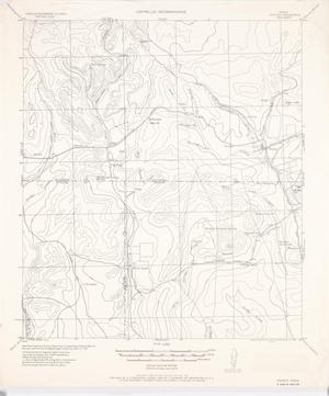 Primary view of object titled 'Texas: Tarpley Quadrangle Grid Zone "D"'.