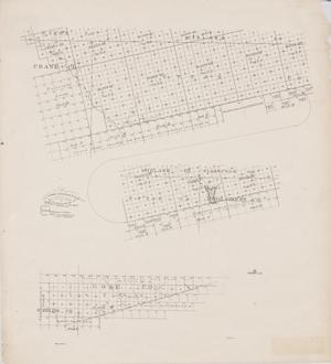 Primary view of object titled '[South boundary line of the Texas and Pacific Railway 80 mile reserve.]'.