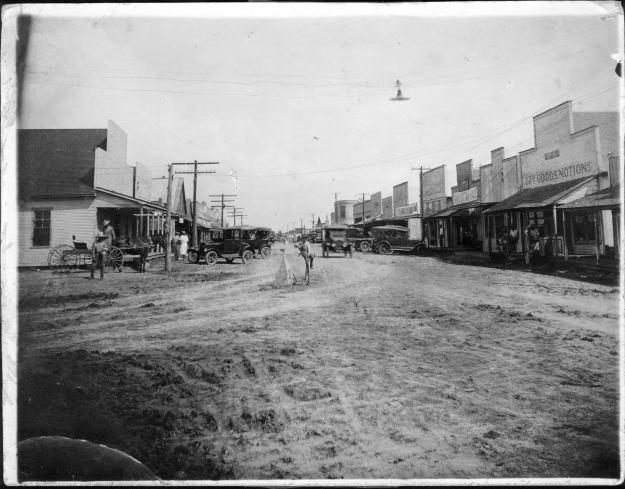 [Main Street in Needville, Texas.] - Side 1 of 1 - The Portal to Texas ...