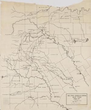 Military Roads of Central West Texas, 1849-60