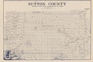 Primary view of object titled 'Sutton County'.
