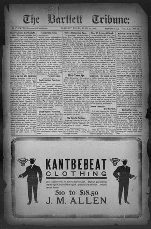 The Bartlett Tribune (Bartlett, Tex.), Vol. 20, No. 50, Ed. 1, Friday, April 20, 1906